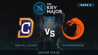 Digital Chaos vs TNC Pro Team | Kiev Majors : Group Stage | Philippine Coverage | Game 3