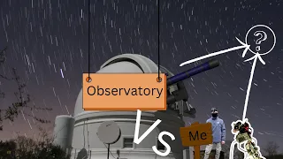 Head to head against a Million Pound Observatory!!   #astrophotography #space #competition