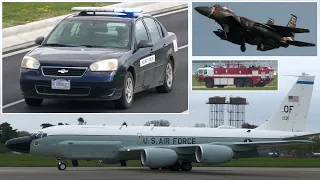 Active shooter response at US base in UK (and other military vehicle spotting) 🇺🇸 🇬🇧