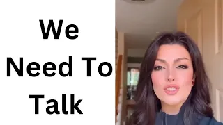 When She Says: WE NEED TO TALK