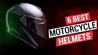 6 BEST MOTORCYCLE HELMETS