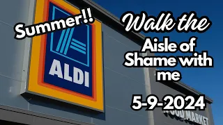 Walk With Me In ALDI's Aisle Of Shame 5-9-2024