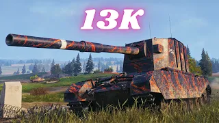 FV4005 Stage II  13K Damage & FV4005 Stage II  12.8K Damage World of Tanks Replays