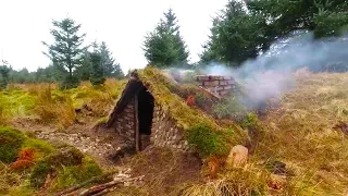 Building beautiful natural shelter in ireland FULL VIDEO