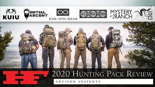 (WATCH BEFORE BUYING A NEW PACK!) 2020 Hunting Packs | ADVISOR INSIGHTS
