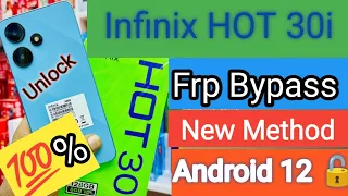 infinix Hot 30i (X669) frp bypass /unlock google account   one click