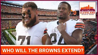 Will Nick Chubb or Jed Wills Jr. be the first to get an contract extension from the Cleveland Browns