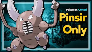 How fast can I beat Pokémon Crystal with Pinsir only? - Pokémon Crystal Solo Challenge