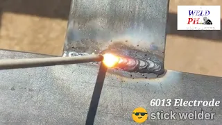 HOW TO WELD 1mm THICKNESS SQUARE TUBE || 6013 Electrode || STICK WELDING