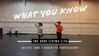 What You Know by @twodoorcinemaclub | Crystal Chan x Robert Yu Choreography | City Dance Studios SF