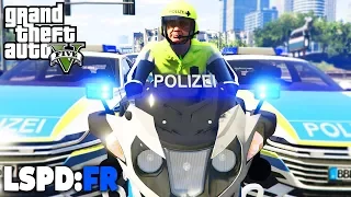 GTA 5 LSPD:FR - Motorradpolizei in Los Santos! - Deutsch - Polizei Mod #52 Grand Theft Auto V