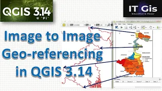 Image to Image Geo-referencing in QGIS 3.14 || Georeferencing/Rectification in QGIS || IT GIS || GIS