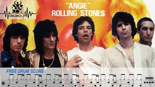 The Rolling Stones - Angie (Drum Score)