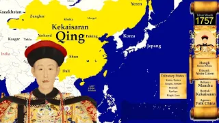 Peta Sejarah Imperium China : Dinasti Qing Tiongkok 1606-1912