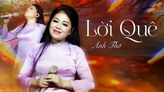 Anh Thơ thể hiện đẳng cấp điêu luyện khi live LỜI QUÊ | Live in Giao Lộ Thời Gian