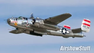 Fifteen B-25 Mitchells Flying Together In Amazing Display Of WWII Airpower
