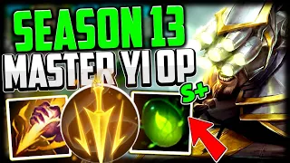 MASTER YI IS EVEN BETTER IN SEASON 13 | Master Yi Jungle Guide Pre Season 13 - League of Legneds