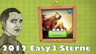 10 JAHRE JUBILÄUM CHALLENGE 2012 EASY 3 STERNE - CLASH OF CLANS