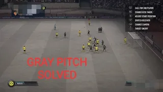 How to solve gray pitch problem in FIFA 15/16