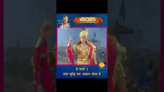 हे पार्थ ! मोह बुद्धि का अज्ञान होता है | Shree Krishna | Geeta Updesh #Shorts