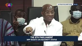 "We are the majority" - NPP leadership  in parliament speaks on recent happenings in the house