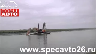 Плавающий экскаватор – амфибия Amphibious Excavator Swamp Excavator