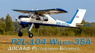 PZL-104 Wilga-35A ДОСААФ - работа с планерами L-13 Blanik на аэродроме Сычково - UMNS (24.09.23).