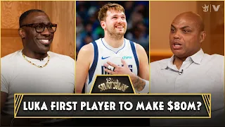 Luka Dončić First NBA Player To Make $80M? - Charles Barkley & Shannon Sharpe Discuss