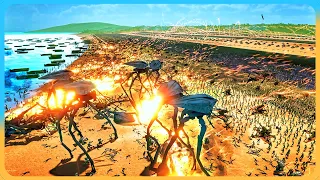 5,000,000 ALIENS Landing vs HUMANITY ARMY - Ultimate Epic Battle Simulator 2 UEBS 2 (4K)