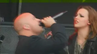 Disturbed ft Lzzy Hale - Close my eyes forever (Live HD)