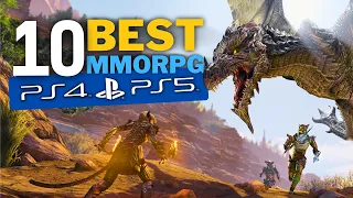 TOP 10 BEST MMORPG ON PS4 & PS5 [Must Play]