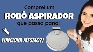 ROBÔ ASPIRADOR que passa pano: FUNCIONA MESMO?! Xiaomi Mi Robot Vacuum Mop P | Cinderela Moderna