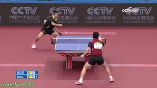 UNREAL POINT ! Fan Zhendong vs Xia Yizheng 2017 Chinese National Games