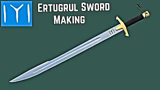 Making a Dirilis ERTUGRUL SWORD with Handmade  - #RajputKnives