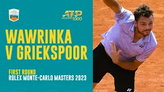 Stan Wawrinka vs Tallon Griekspoor Highlights | Rolex Monte-Carlo Masters 2023