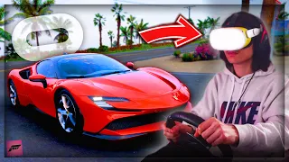 Je test le VR sur Forza Horizon 5 (Incroyable 🤩)