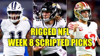 NFL Week 8 Scripted Picks