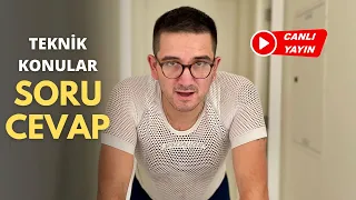 CANLI YAYIN: Teknik Konular Geri Geldi Soru Cevap #13