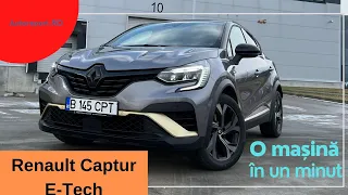 O mașină în un minut - Renault Captur E-Tech