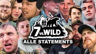 7 vs. Wild - ALLE STATEMENTS! 😱 zu ANDREAS KIELING zusammengefasst