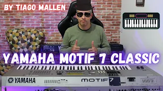 YAMAHA MOTIF 7 (CLASSIC)  ANO: 2001 FACTORY SOUNDS by TIAGO MALLEN