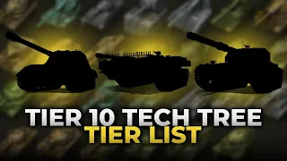 Rating All Tech Tree Tier 10 Tanks in World of Tanks 2023!