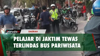 Pelajar SMA Tewas Terlindas Bus Saat Berangkat Sekolah di Duren Sawit