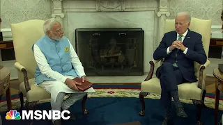 Biden holds bilateral meeting with Indian PM Modi