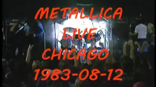 Metallica chicago 12-08-1983