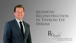 Aesthetic Reconstruction in Thyroid Eye Disease