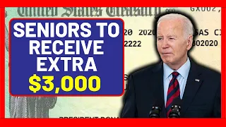 Okay Biden Passed The Bill! Seniors Will Now Receive Extra $3,000 in Social Security SSI SSDI VA