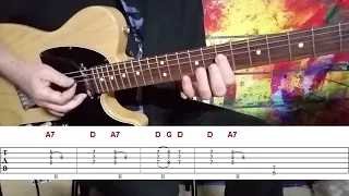 FUNK 49 GUITAR LESSON