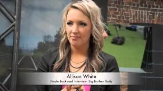 Allison White - Big Brother Canada 2 Backyard Interview