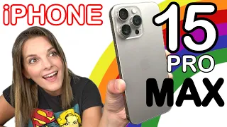 Apple iPhone 15 Pro MAX, unboxing con TITANIO, PERISCOPIO y una SORPRESA